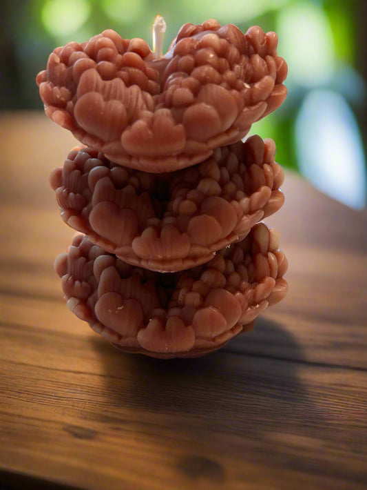 Stacked Heart Candle