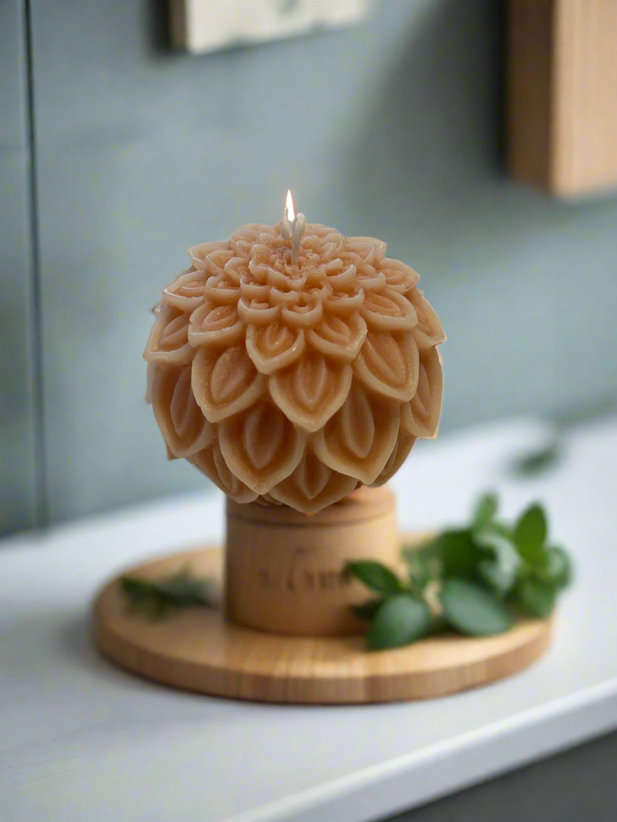 Flower Ball Candle